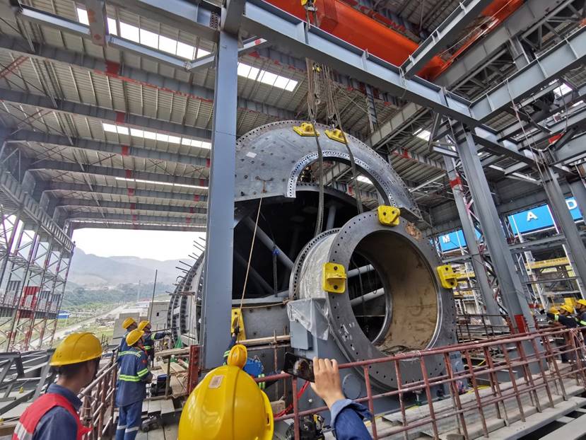 ������ͭ�����ĥ�󳧷���ϵ����ĥ����ת����װ�����